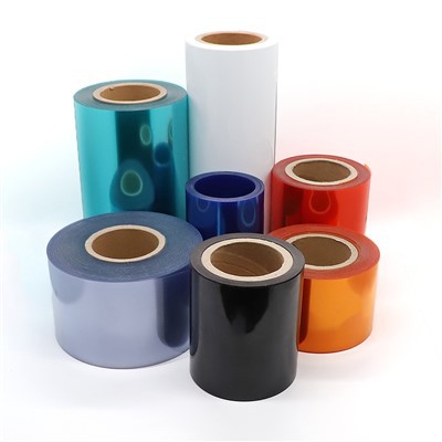 Bunte transparente PVC-Folie
